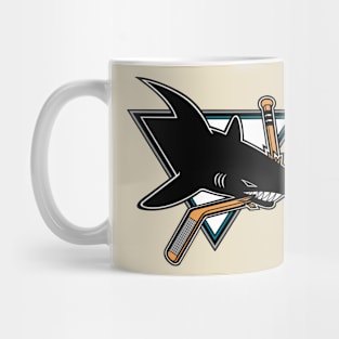 Retro San Jose Sharks Mug